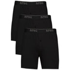 Felina Buffalo Mens Boxers - 3-Pack Cotton Boxers For Men, Boxer Shorts, Mens Underwear Black