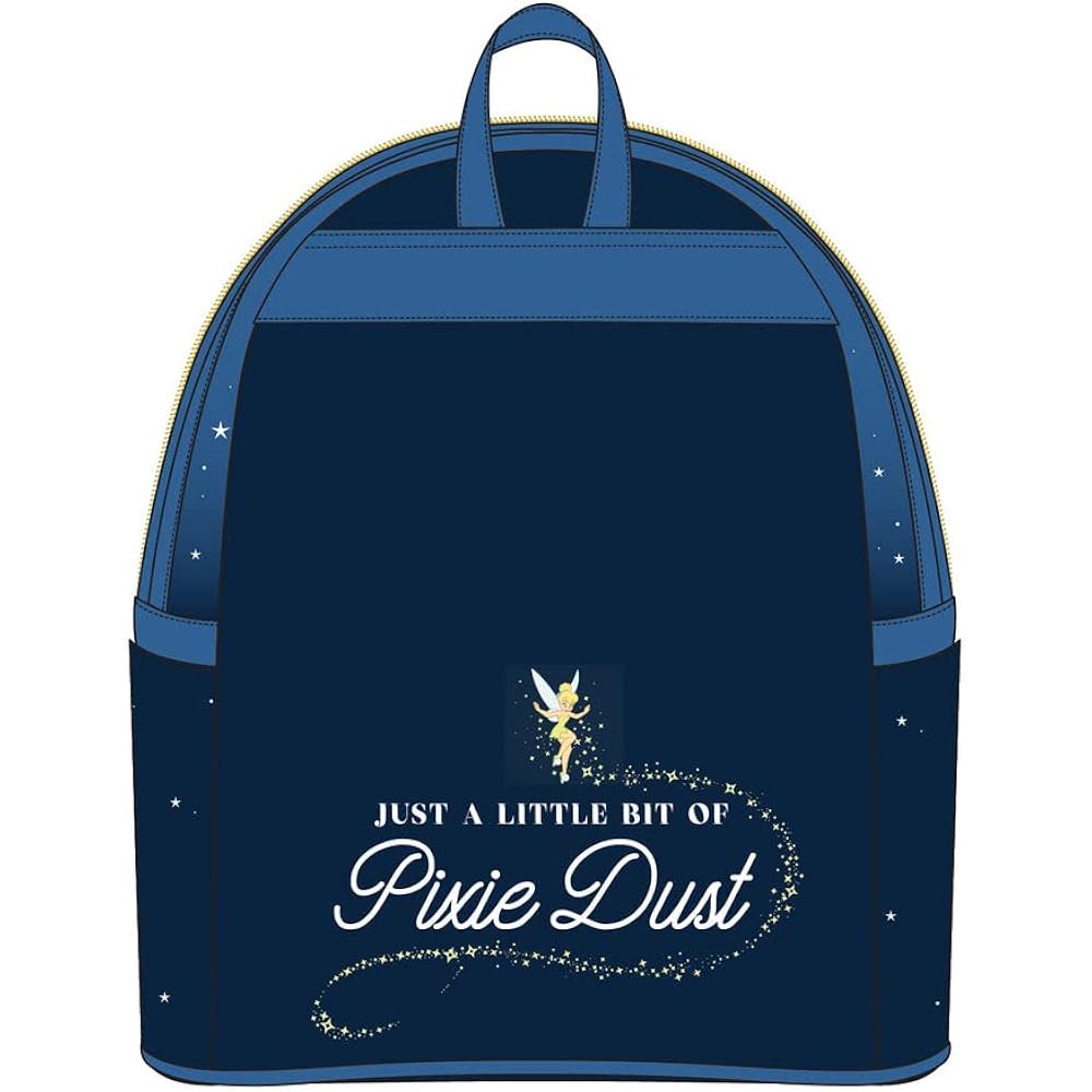 Loungefly Disney Peter Pan Glow Clock Mini Backpack