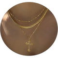 Amicon Cross Necklace for Women 14K Gold Plated Dainty Heart Cross Pendant Choker Simple Trendy Cute Cross Charm Diamond Necklace Faith Jewelry Religious Minimalist Gift