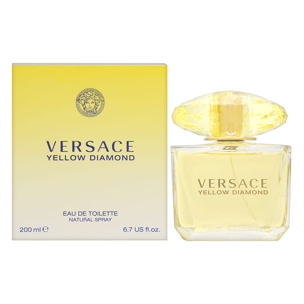 Versace Yellow Diamond For Women 6.7 Oz Eau De Toilette Spray