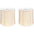 Royal Designs, Inc. Bs-719-14Bg-2 Drum Basic Lamp Shade, 13 X 14 X 14, Beige, 2-Pack