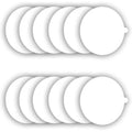 Flea Trap Refill Discs 7.1 Inch Replacement Glue Boards For Most Models Flea Traps For Inside Your Home, 12 Pack