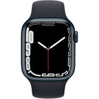 Apple Watch Series 7 (Gps, 45Mm) Midnight Aluminum Case With Midnight Sport Band (Renewed)