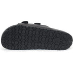 Men’S Lightweight Comfort Slides Double Buckle Slip-On Adjustable Eva Orthopedic Flat Sandals