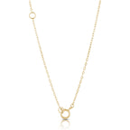 Amazon Essentials IGI Certified 0.25 Carat Solitaire Lab Grown Diamond Pendant Necklace in Solid White 14K Gold, Adjustable 16" Chain with 2" Extender, Jewelry for Women