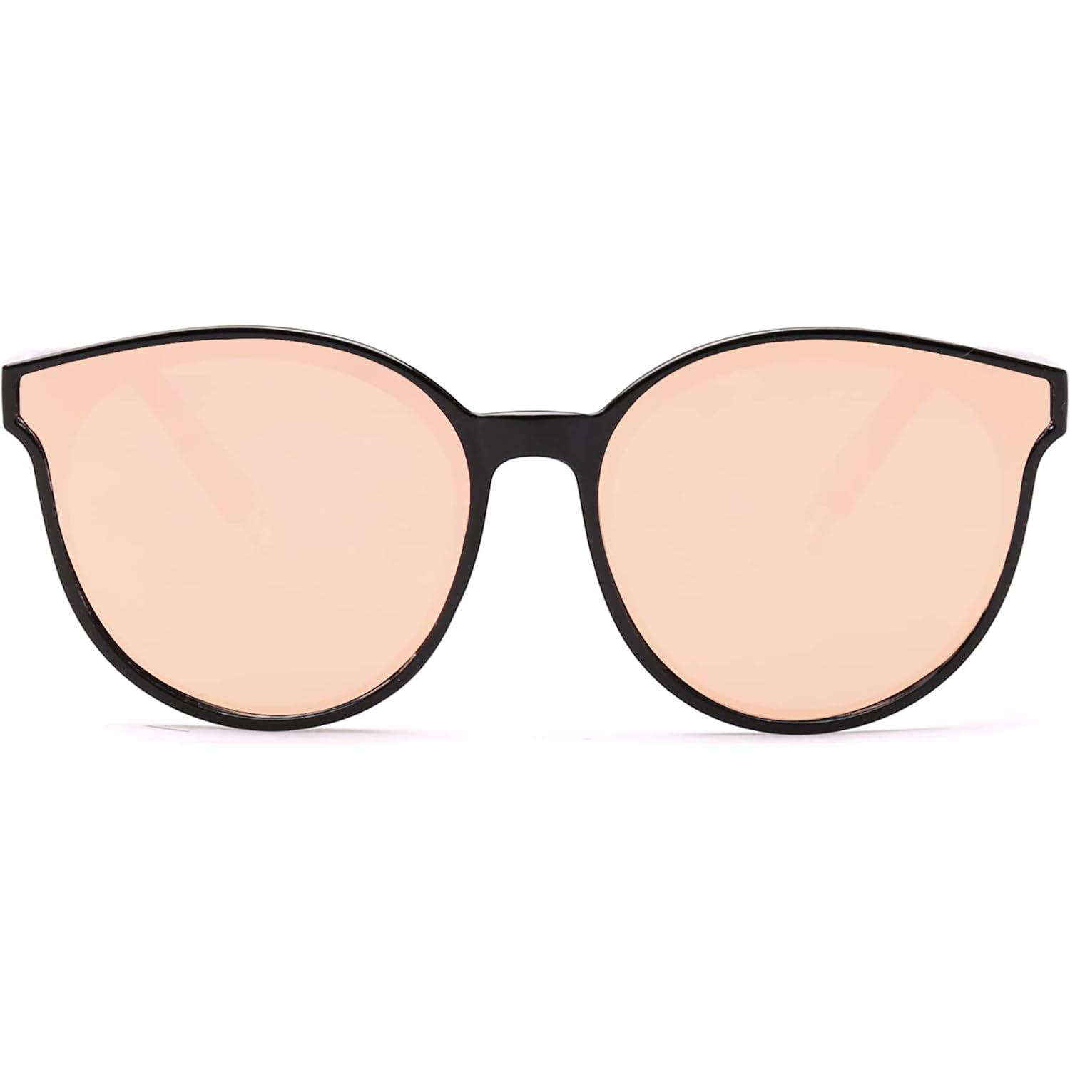 SOJOS Fashion Round Sunglasses for Women Men Oversized Vintage Shades SJ2057