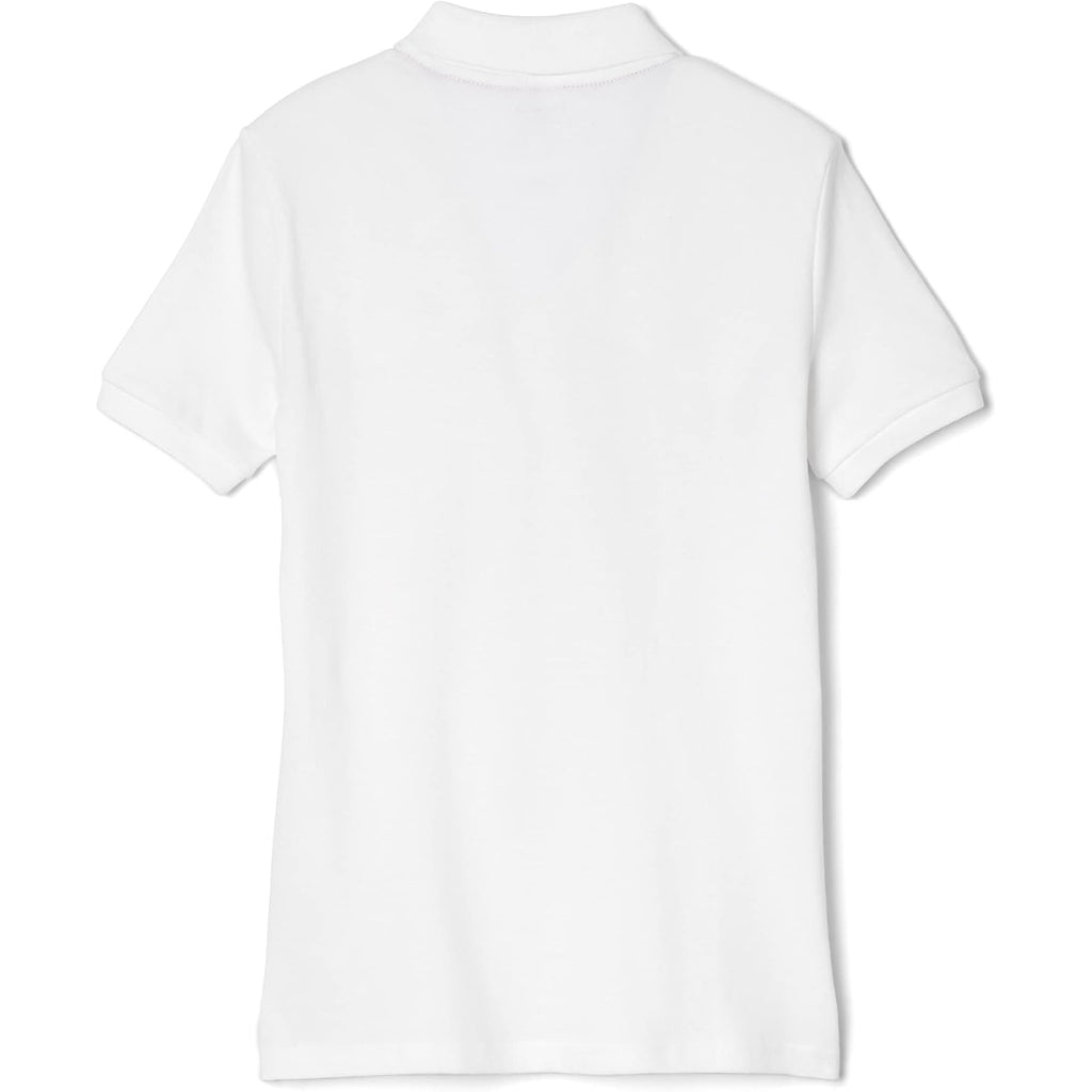 French Toast Women'S Juniors' Short Sleeve Stretch Pique Polo Shirt
