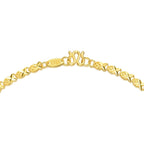 CHOW SANG SANG 999.9 24K Gold Machinery Chain Price-by-Weight 16.46g Gold Barleycorn Chain Necklace for Women 91555N | 17.7 Inches, (45 CM)