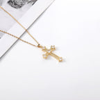Cross Pendant Necklace for Women Jewelry Gold Cross Necklaces for Women Cross Necklace Minimalist Trendy Jewelry Valentines Day