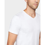 32 Degrees Men'S 4 Pack Cool V-Neck T-Shirt, Anti-Odor, Quick Dry Active, 4-Way Stretch