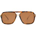 SOJOS Sunglasses for Women & Men, Square, Retro, Polarized Lens, Trendy Aviator, 90s Shades