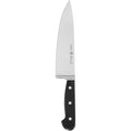 Henckels Classic 8-Inch Chef Knife, Razor-Sharp, German Engineered | Fully Forged Construction Provides Balance With Traditional Triple-Rivet Handles Enables Comfortable Easy Cutting.