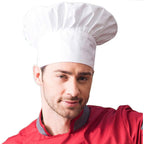 Chef Hat Adult Adjustable Elastic Baker Kitchen Cooking Chef Cap