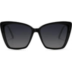 SOJOS Trendy Polarized Sunglasses For Women Retro Womens Oversized Square Cat Eye Sun Glasses UV Protection SJ2206