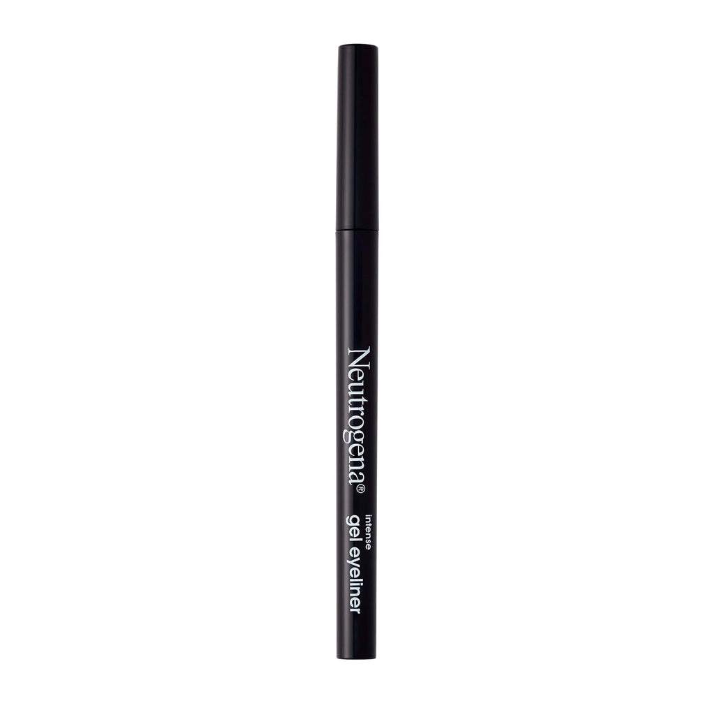 Neutrogena Intense Gel Eyeliner, Eye Makeup With Antioxidant Vitamin E, Bold Precision Eyeliner, Smudge- And Water-Resistant, Jet Black, 0.004 Oz