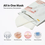 SUNGBOON EDITOR Deep Collagen Overnight Mask Hydrating Mask for Glass Skin, Wrinkle Care, Firming & Pore Refining 2,160,000PPB Collagen + 9 Peptides Korean Skincare, 4ea Gifts for Women