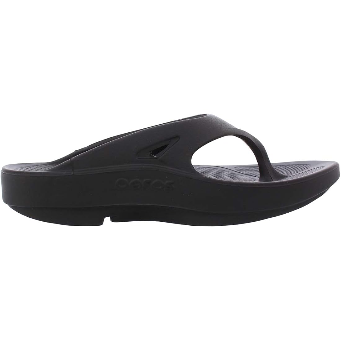 Oofos Ooriginal Flip Flops Unisex Shoes Size 8, Color: Core Black-Black