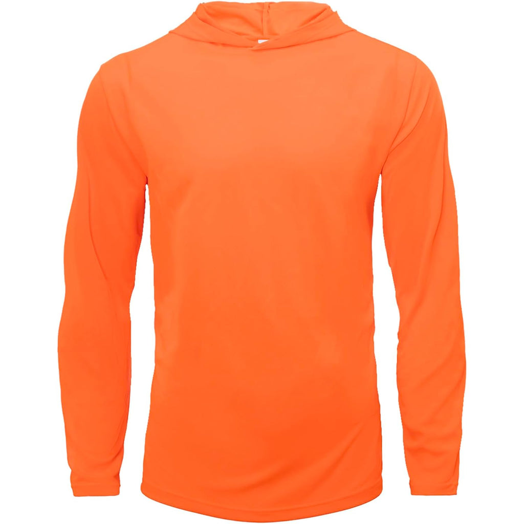 5 Pack Mens T Shirts Long Sleeve With Hoodies Athletic Sun Protection Tees