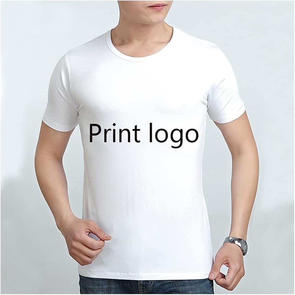 Orj 5 Pcs Unisex Sublimation Blank T Shirt White Polyester Shirts Crew Neck Short Sleeve For Sublimation T Shirt