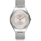Swatch Skin Irony Unisex Watch Casual Polymer Blue Quartz Waterproof Skinsand