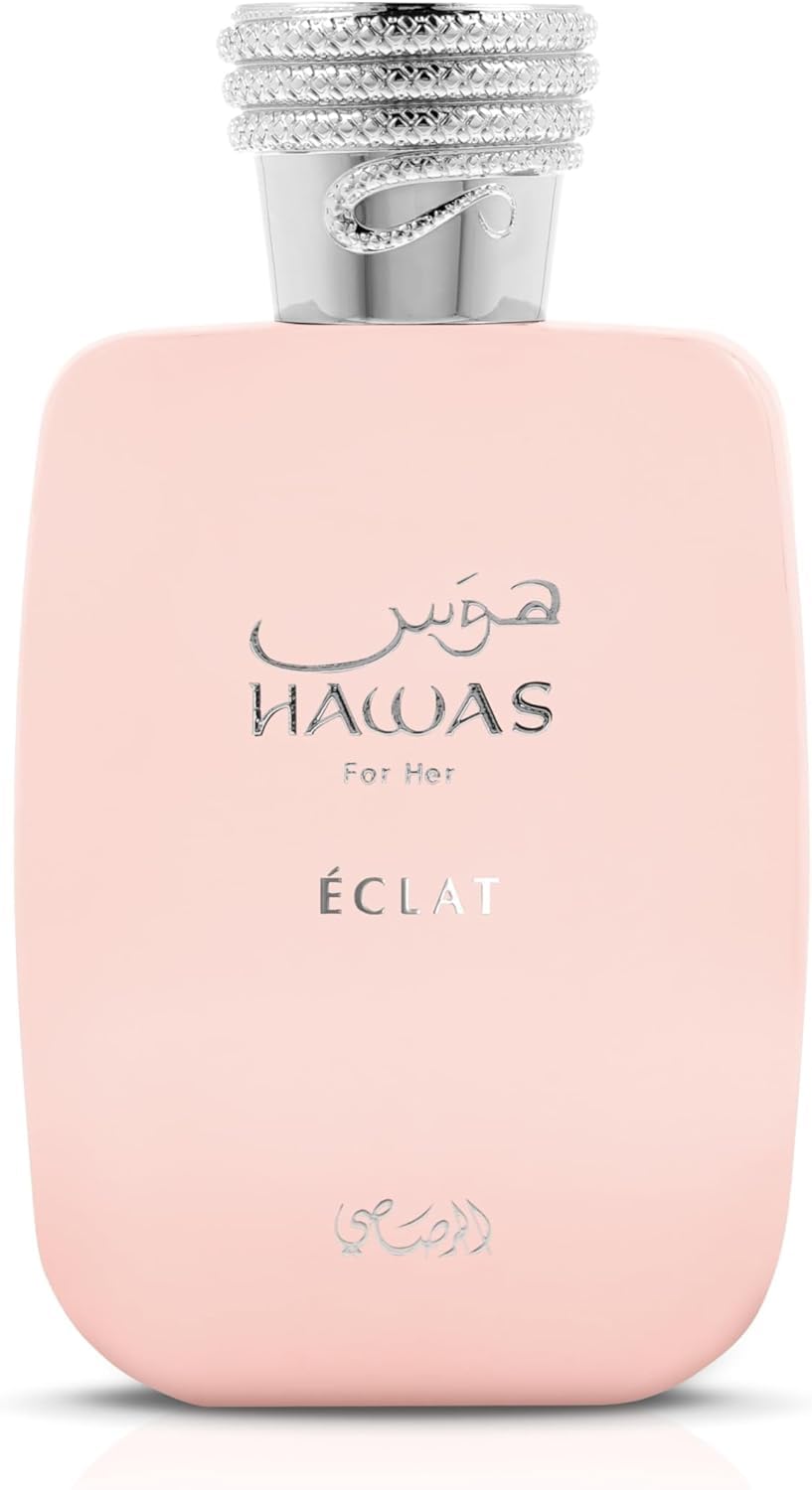 Rasasi Hawas Eclat for Women Eau de Parfum Spray, 3.4 Ounce