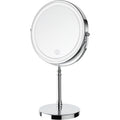 Deiovwxs Makeup Mirror, Rechargeable Vanity Mirror With 3 Lights, 1X/10X | Adjustable Brightness, 3000Mah, Double-Sided, Gift For Mom, Women, Wife, Girls, Dorm Room Essential
