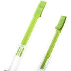 Ruibo Baggy Rack Holder For Food Prep/Ziplock Bag, Meal Planning/Plastic Freezer Bag Holders Stand, Green, Pack Of 4-4 Pcs