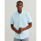 Huk Men'S Kona Solid Short Sleeve Fishing Button Down Shirt