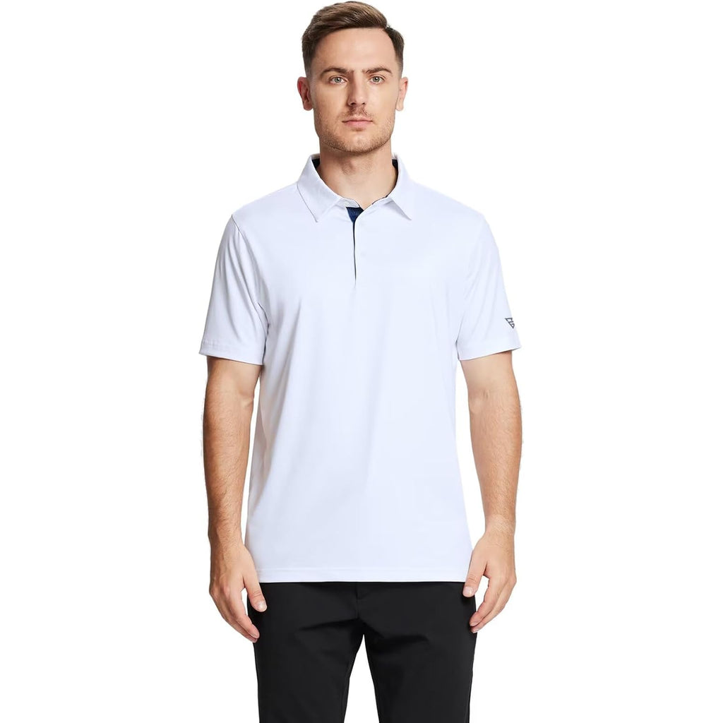 Mens Polo Shirts Short And Long Sleeve Casual Solid Stylish Dry Fit Performance Designed Collared Golf Polo Shirts For Men