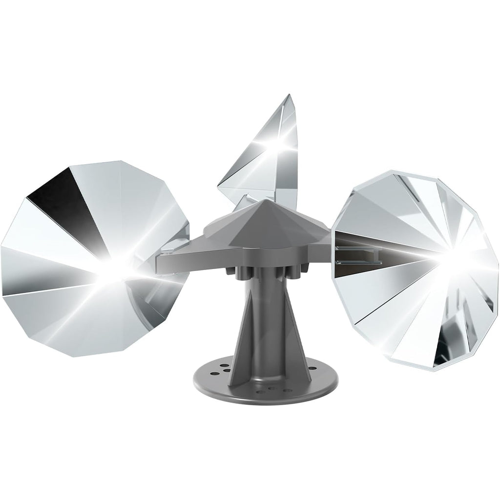 Offo Bird Scare Reflective Device, Bird Reflector With Plastic Base For Outside Patio, Keep Pigeon Woodpeckers And Sparrows Away From Outdoor Boats Roofs Gardens