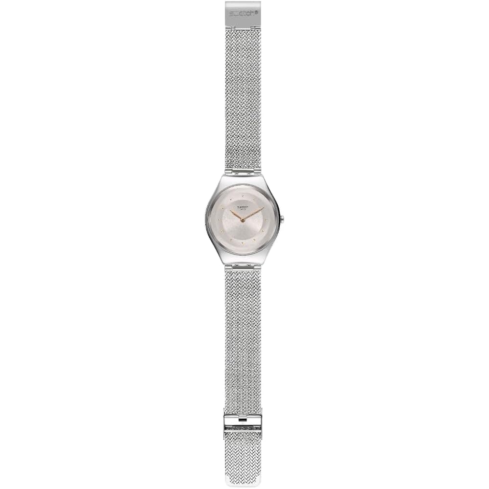 Swatch Skin Irony Unisex Watch Casual Polymer Blue Quartz Waterproof Skinsand