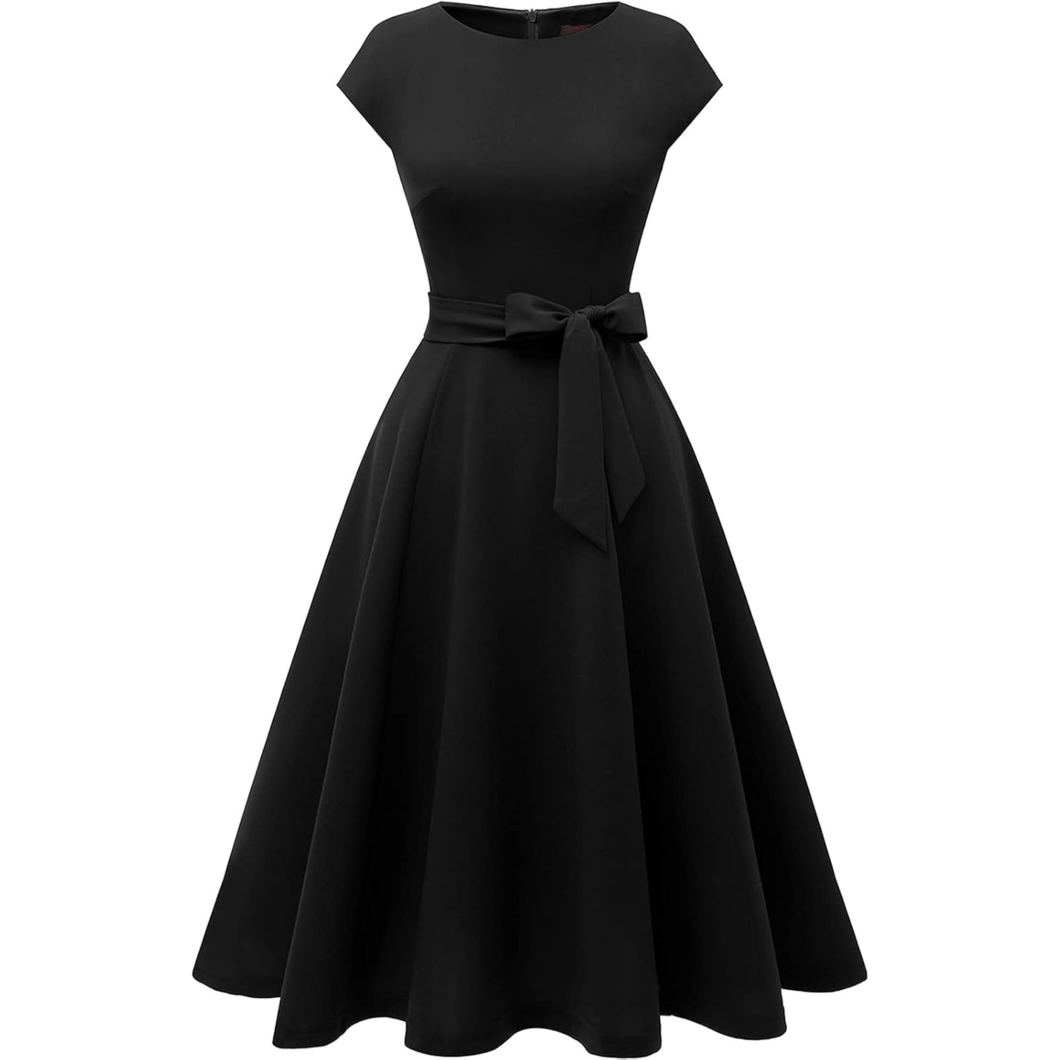 Dresstells Women'S Cocktail Dresses, Formal Wedding Guest Modest Church Vintage Tea Party Midi Evening Dress