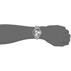 Bisley Women Watch Stainless Steel Bracelet with Magnetic Clasp Arabic Numbers Easy to Read Watch