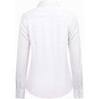 Button Down Shirts for Women: Wrinkle Free Long Sleeve Classic Fit Collared Dress Shirt Solid Formal Office