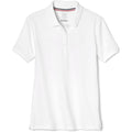 French Toast Women'S Juniors' Short Sleeve Stretch Pique Polo Shirt
