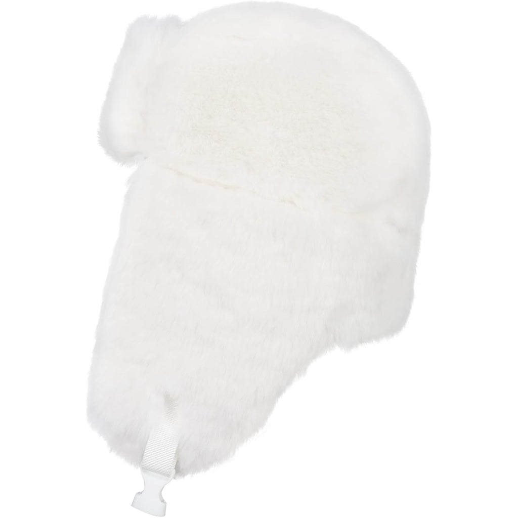 Ushanka Hat for Men Women Winter Cozy Plush Fur Russian Hat with Ear Flaps, Fluffy Furry Fuzzy Windproof Warm Trapper Hat