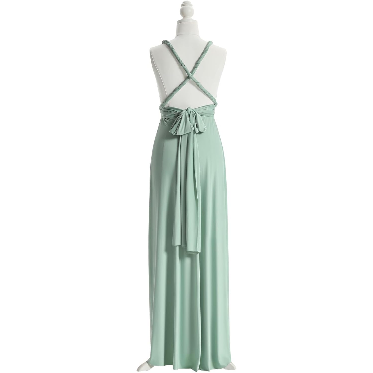 72Styles Infinity Dress With Bandeau, Convertible Bridesmaid Dress, Long, Plus Size, Multi-Way Dress, Twist Wrap Dress