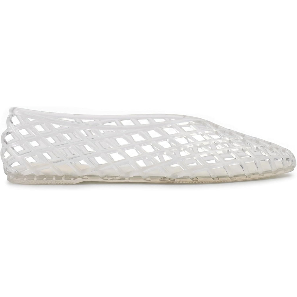 Sovanyou Jelly Shoes For Women Mesh Ballet Flats Slip On Jelly Sandals