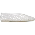 Sovanyou Jelly Shoes For Women Mesh Ballet Flats Slip On Jelly Sandals