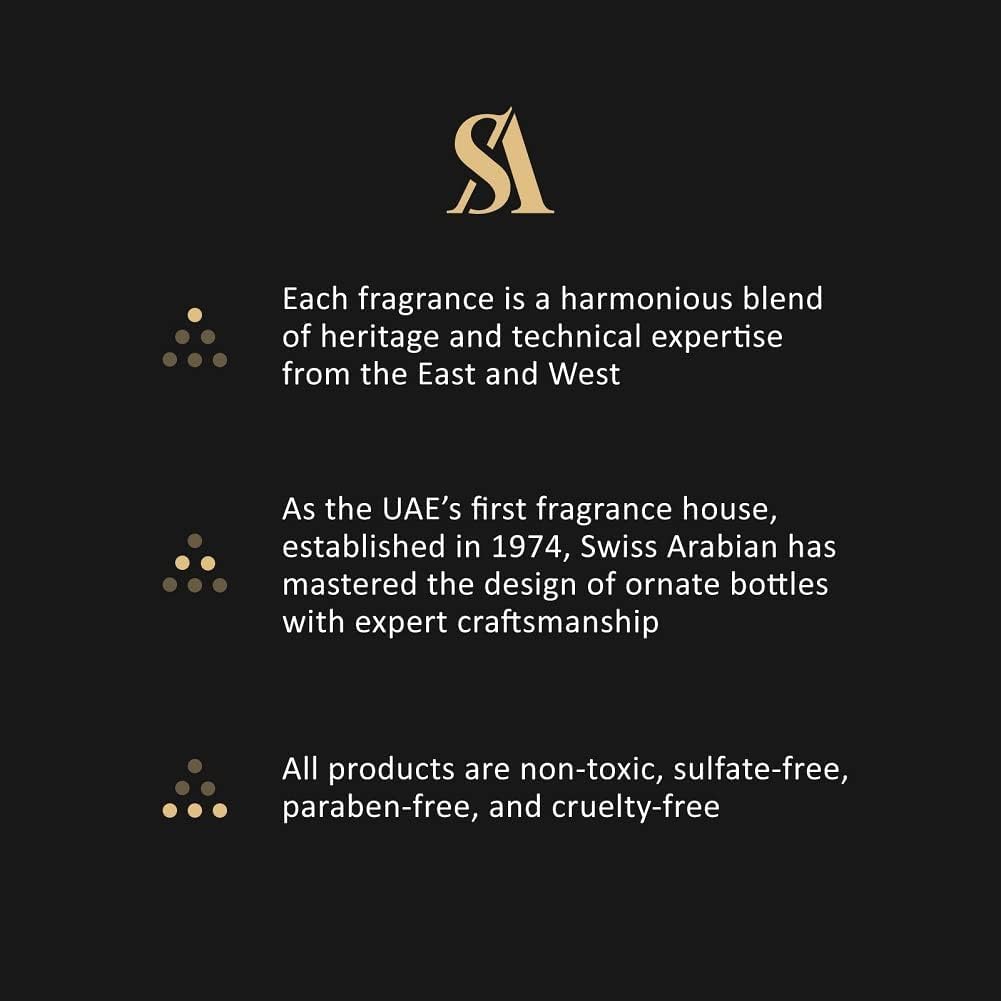 Swiss Arabian Rasheeqa - Luxury Products from Dubai - Long Lasting Personal Perfume Oil - A Seductive, Exceptionally Made, Signature Fragrance - The Luxurious Scent of Arabia - 0.6 oz.