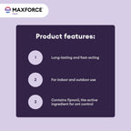 Maxforce Fleet Ant Bait Gel (4X27Gram) - Fastest-Acting Ant Killer With Fipronil - Indoor & Outdoor Use - Kills Entire Colonies, Controls Carpenter, Argentine, Odorous House Ants, & More