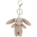 Miokkley Cute Bunny Plush Keychain for Backpack, 3.5" Inch Mini Rabbit Keychain Purse Charm Pendant Gift for Women