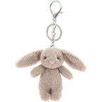 Miokkley Cute Bunny Plush Keychain for Backpack, 3.5" Inch Mini Rabbit Keychain Purse Charm Pendant Gift for Women
