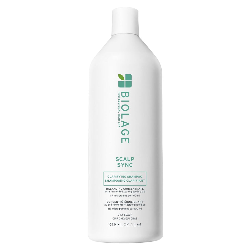 Biolage Scalp Sync Clarifying Shampoo - Residue & Buildup Remover, For Oily Scalp