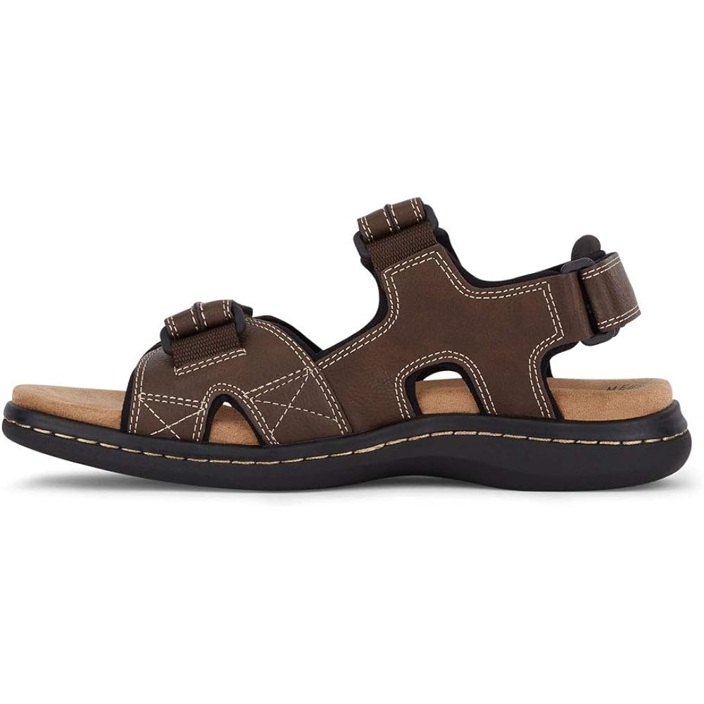 Dockers Mens Newpage Outdoor Sport Sandals With Memory Foam