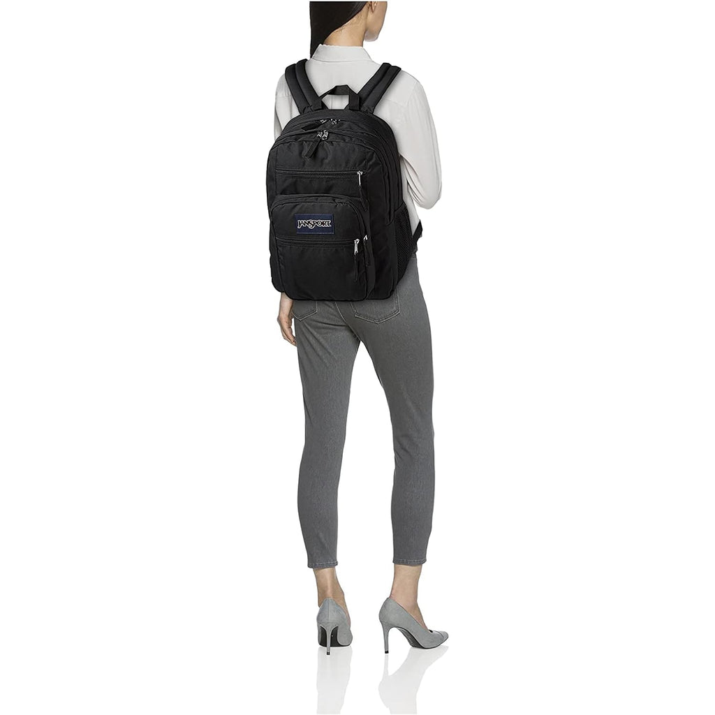 Jansport Big Student Backpack (Black/Black, One Size)