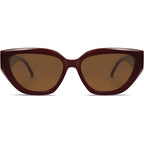 SOJOS Trendy Cute Cat Eye Polarized Sunglasses for Women Fashion Cateye Womens Sunnies SJ2237