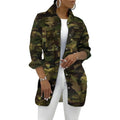 Senight Women'S Jean Jacket Long Sleeve Classic Distressed Fray Hem Tassels Denim Trucker Jackets