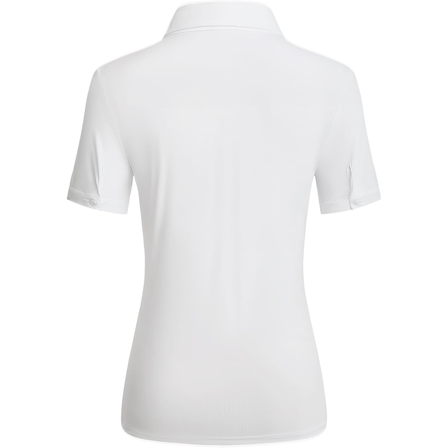 Button Down Shirts for Women Stretch Short Sleeve Dress Shirts for Women Collared Wrinkle Free Business Top Work Blouse