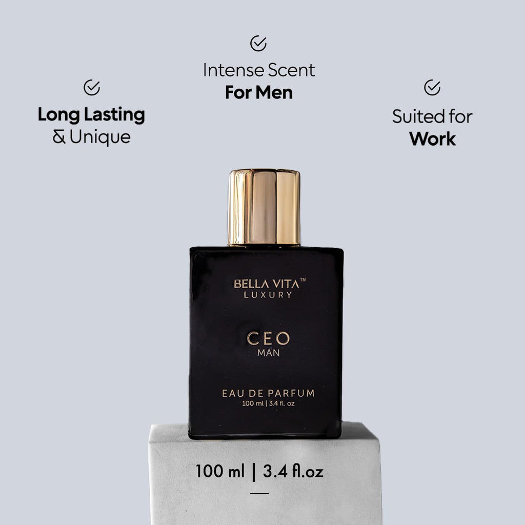 Bellavita Luxury Ceo Man & Mens Gift Set Perfume Cologne For Men Combo| Long-Lasting Men'S Cologne With Lemon, Lavender, Tonka & Agarwood Perfume For Men